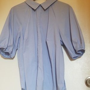 Light blue Eloquii blouse